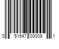 Barcode Image for UPC code 051547000091