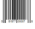 Barcode Image for UPC code 051577000078