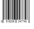 Barcode Image for UPC code 0516206247748