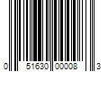 Barcode Image for UPC code 051630000083