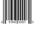 Barcode Image for UPC code 051643000070