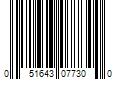 Barcode Image for UPC code 051643077300