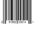 Barcode Image for UPC code 051652005141