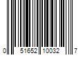 Barcode Image for UPC code 051652100327