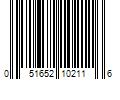 Barcode Image for UPC code 051652102116