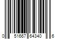 Barcode Image for UPC code 051667643406. Product Name: Montana Brand Tools 14pc Titanium Drill Bit Set