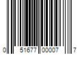 Barcode Image for UPC code 051677000077