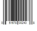 Barcode Image for UPC code 051678002438