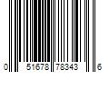 Barcode Image for UPC code 051678783436