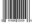 Barcode Image for UPC code 051696000096