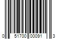 Barcode Image for UPC code 051700000913