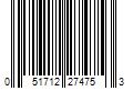 Barcode Image for UPC code 051712274753