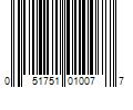 Barcode Image for UPC code 051751010077