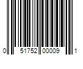 Barcode Image for UPC code 051752000091