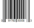 Barcode Image for UPC code 051753000083