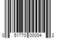 Barcode Image for UPC code 051770000042