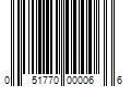 Barcode Image for UPC code 051770000066