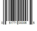 Barcode Image for UPC code 051771000065