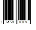 Barcode Image for UPC code 0517739000039