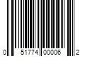 Barcode Image for UPC code 051774000062