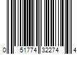 Barcode Image for UPC code 051774322744