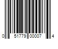 Barcode Image for UPC code 051779000074