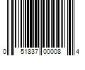 Barcode Image for UPC code 051837000084