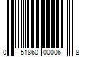 Barcode Image for UPC code 051860000068