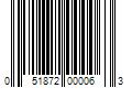 Barcode Image for UPC code 051872000063