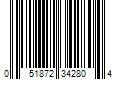 Barcode Image for UPC code 051872342804