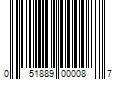 Barcode Image for UPC code 051889000087