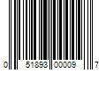 Barcode Image for UPC code 051893000097