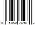 Barcode Image for UPC code 051900000683