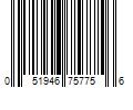 Barcode Image for UPC code 051946757756