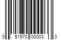 Barcode Image for UPC code 051970000033