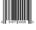 Barcode Image for UPC code 051977000050