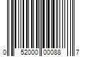 Barcode Image for UPC code 052000000887