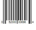 Barcode Image for UPC code 052000006964