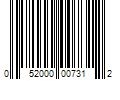 Barcode Image for UPC code 052000007312