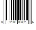 Barcode Image for UPC code 052000008326