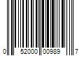 Barcode Image for UPC code 052000009897