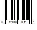 Barcode Image for UPC code 052000010411