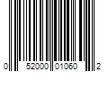 Barcode Image for UPC code 052000010602