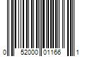 Barcode Image for UPC code 052000011661