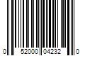 Barcode Image for UPC code 052000042320