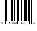 Barcode Image for UPC code 052000043273