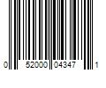 Barcode Image for UPC code 052000043471