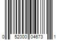 Barcode Image for UPC code 052000046731