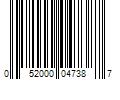 Barcode Image for UPC code 052000047387