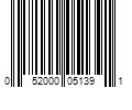 Barcode Image for UPC code 052000051391